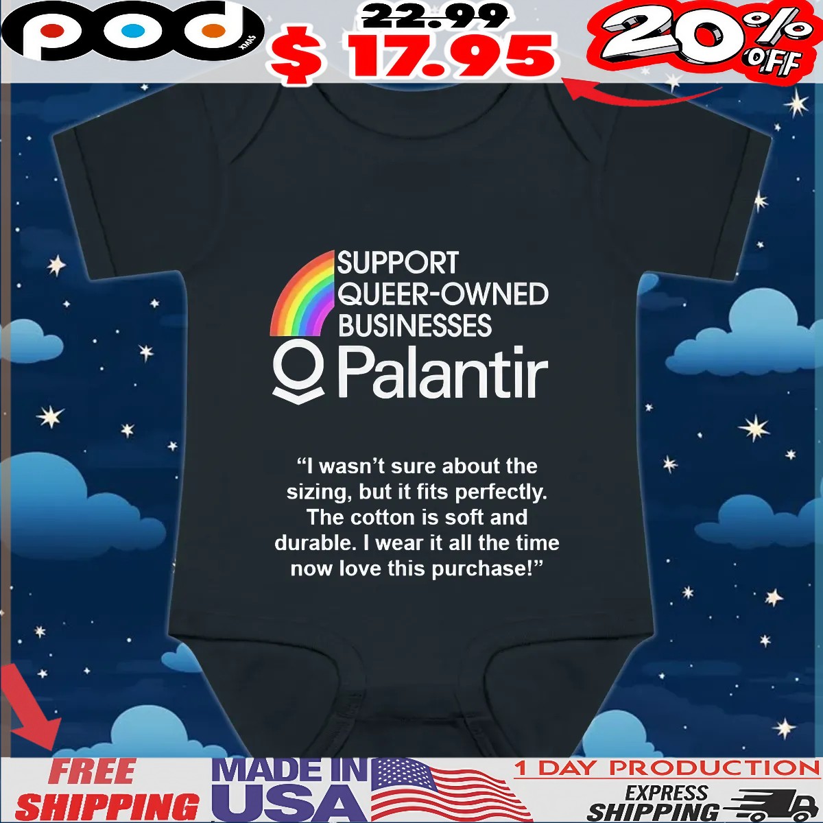 Support Queer-owned Businesses Palantir I Wasn't Sure About The Sizing, But It Fits Perfectly The Cotton Is Soft And Durable I Wear It All The Time Now Love This Purchase T Shirt