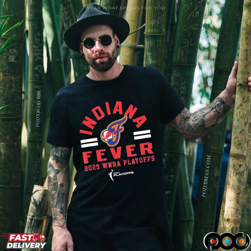 Wnba Indiana Fever 2025 Playoffs Worlds Collide T Shirt