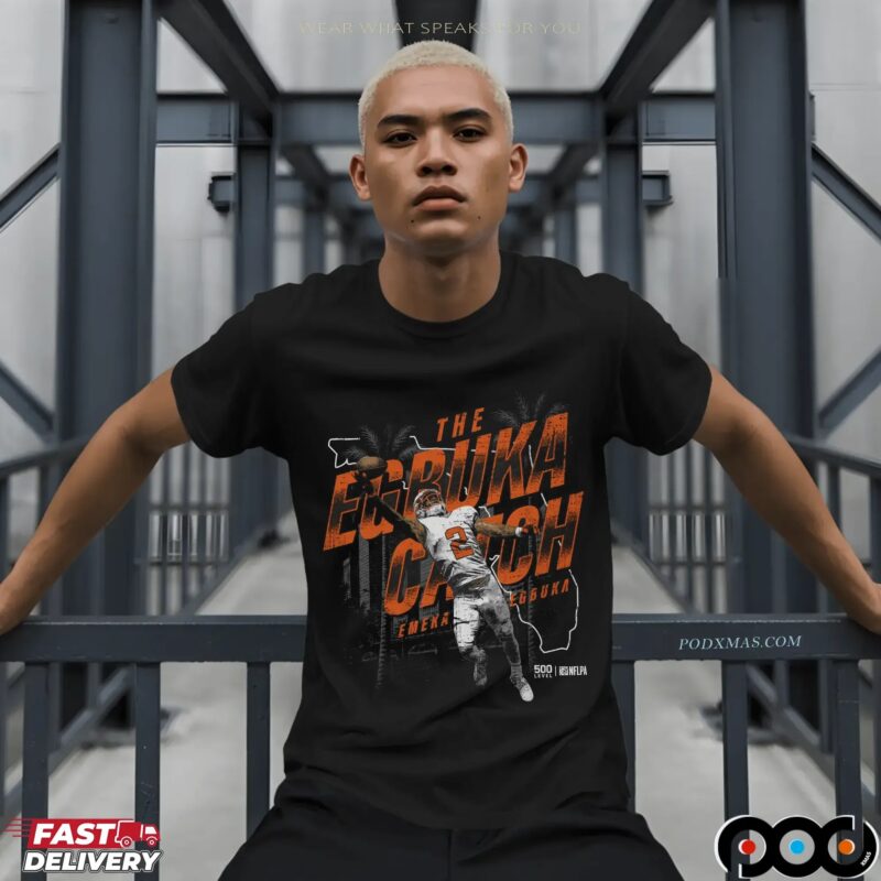 Emeka Egbuka Tampa Bay Buccaneers One-Handed Catch T Shirt