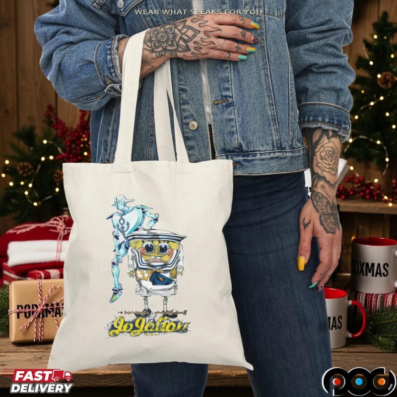 Spongebob Jojolion Jojo's Bizarre Adventure Part 8 T Shirt