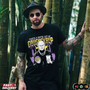 That’s A Awful Lot Of Cough Syrup Hellraiser Halloween T Shirt