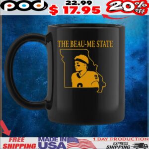 The Beau-me State Map T Shirt