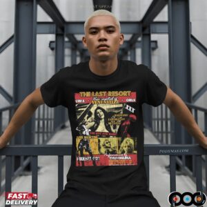 The Last Resort Vice Capital Of Venusville Retro T Shirt