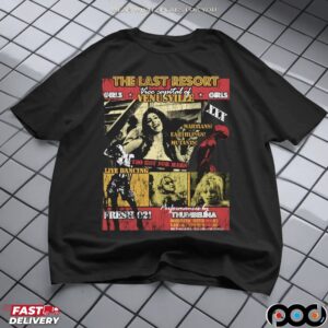 The Last Resort Vice Capital Of Venusville Retro T Shirt