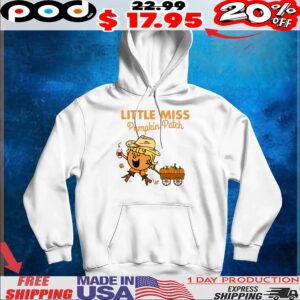 The Little Miss Pumpkin Patch Halloween T Shirt