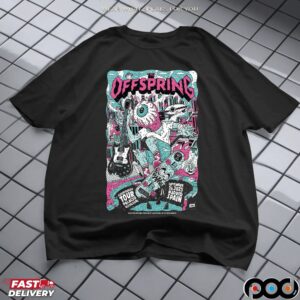 The Offspring Palacio Vistalegre in Madrid Spain Sep 2025 Even T Shirt