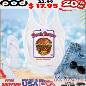 The Original Death Burger Family Restaurants Bad Food Made Good Halloween T Shirt