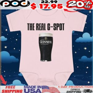 The Real G Spot Guinness Draught Beer T Shirt