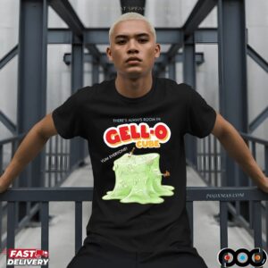 There's Always Room In Gell-o Cube Yum Everyone Skeletons Horror T Shirt