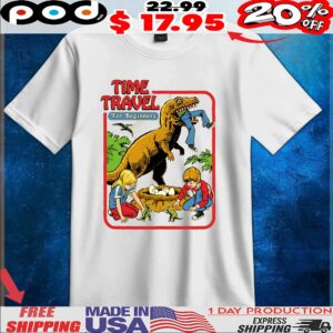 Time Travel For Beginners Dinosaur Horror Halloween T Shirt