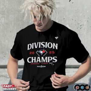 Toronto Blue Jays 2025 American League East Division Champions T Shirt