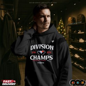 Toronto Blue Jays 2025 American League East Division Champions T Shirt