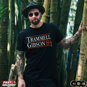 Trammell-Gibson '84 Baseball Player Name T Shirt