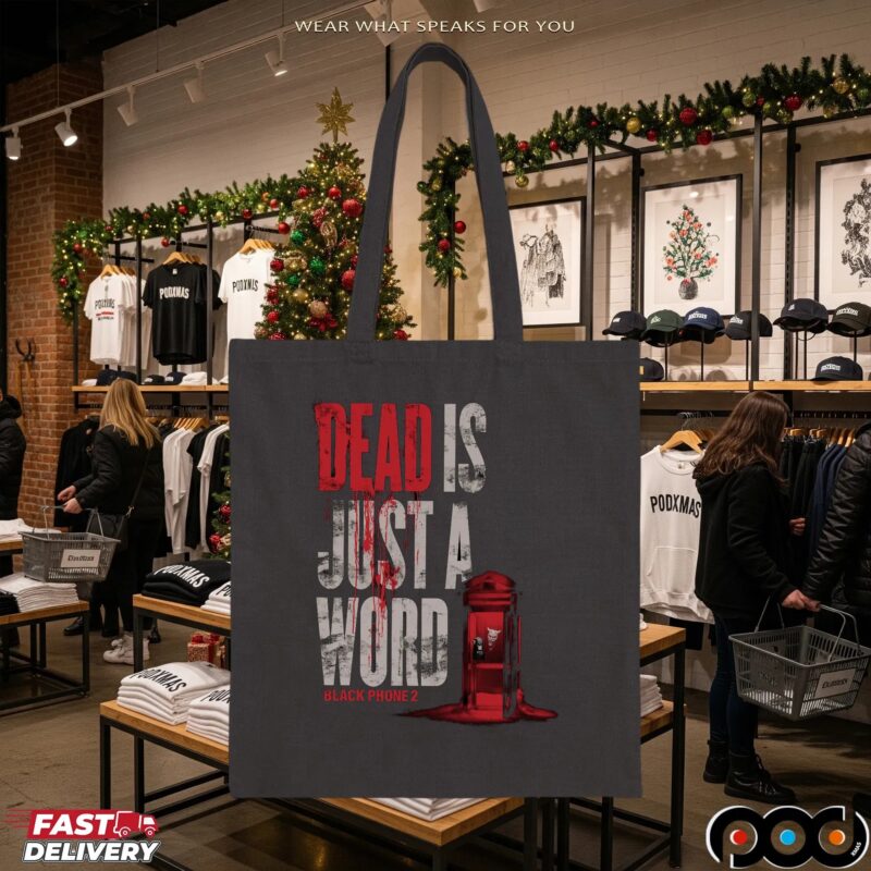 Black Phone 2 Dead Is Just A Word Spooky Halloween T Shirt