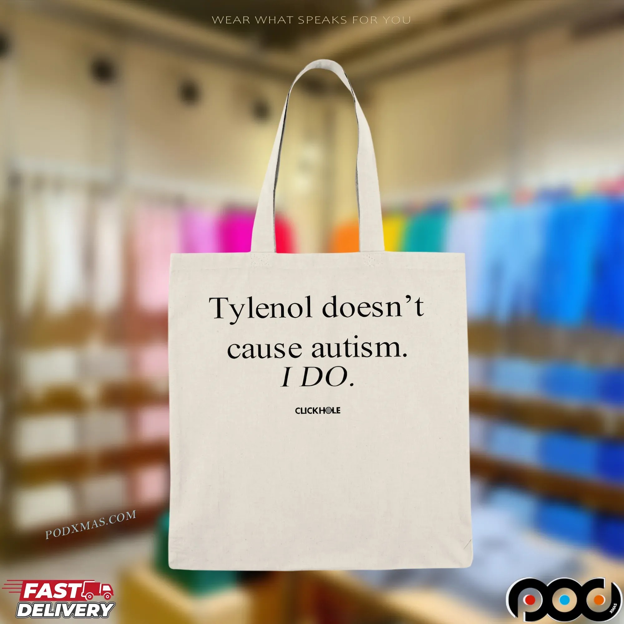 Tylenol Doesn't Cause Autism I Do Statement T Shirt Tylenol Doesn't Cause Autism I Do Statement T Shirt