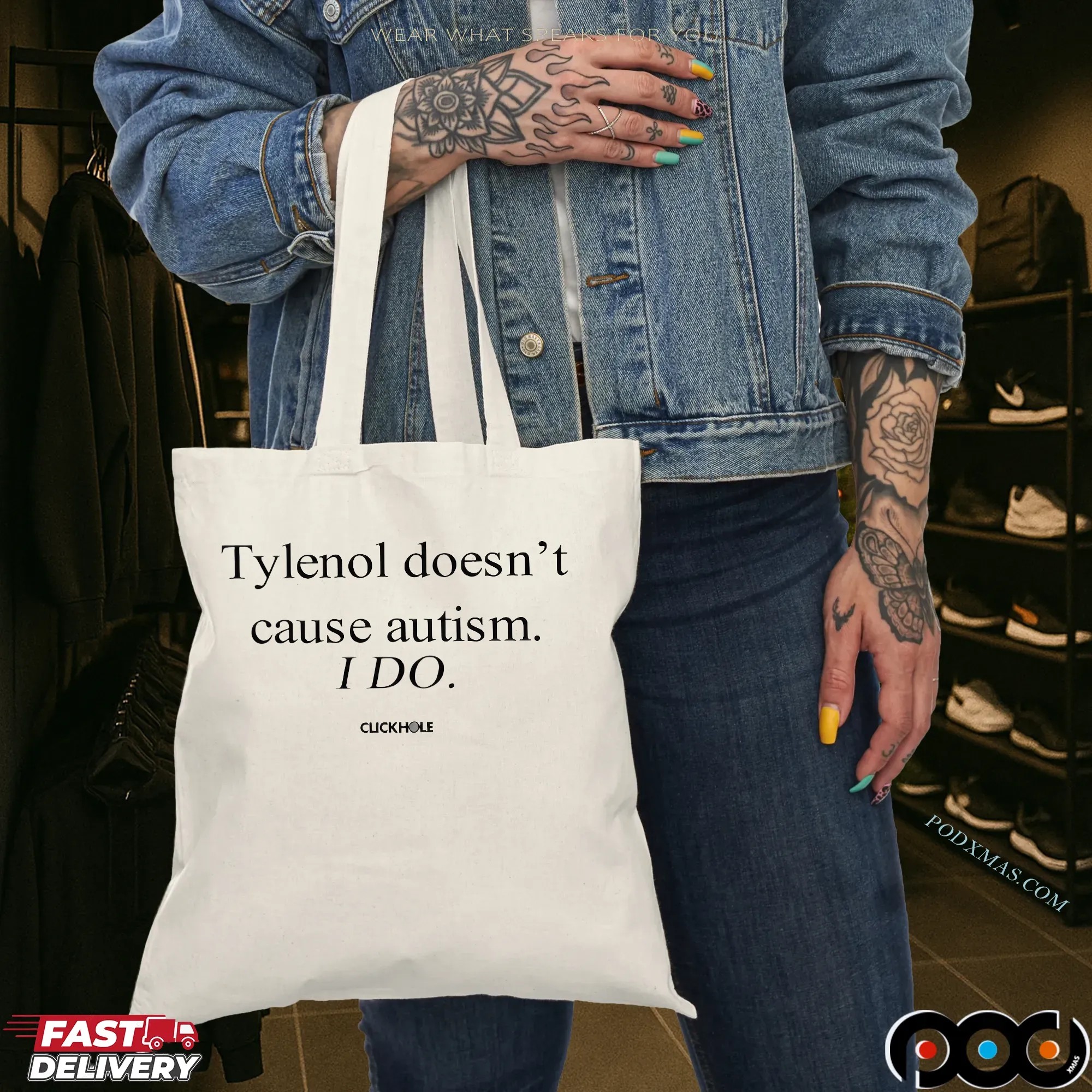 Tylenol Doesn't Cause Autism I Do Statement T Shirt Tylenol Doesn't Cause Autism I Do Statement T Shirt