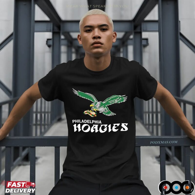 Philadelphia Hoagies Philly Eagles For Football And Sandwich Fans Mashup T Shirt