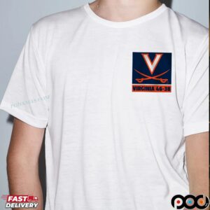 UVA Virginia Cavaliers Football 'Hoos Did It Again Virginia 46 38 September 2025 T Shirt