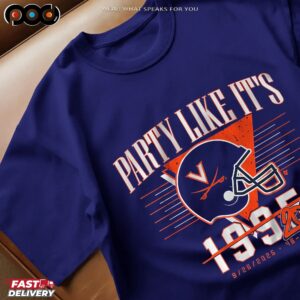 UVA Virginia Cavaliers Football Party Like It's 2025 Graphic T Shirt