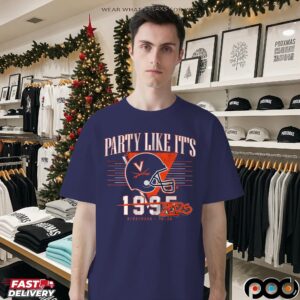 UVA Virginia Cavaliers Football Party Like It's 2025 Graphic T Shirt