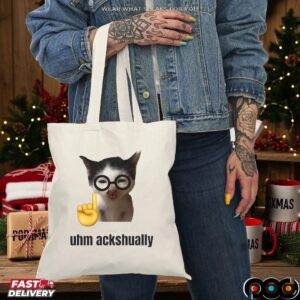 Uhm Ackshually Cat T Shirt