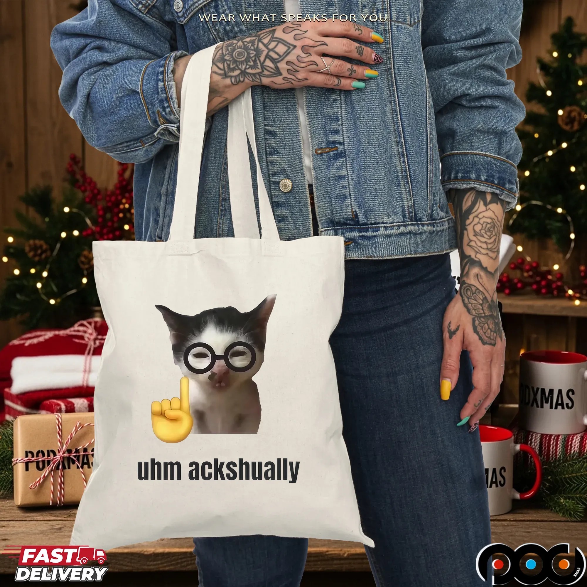 Uhm Ackshually Cat T Shirt