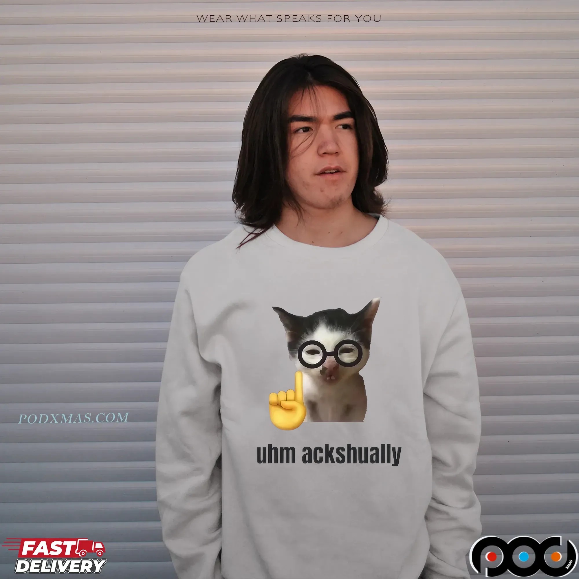Uhm Ackshually Cat T Shirt