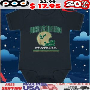 Usf Football Vintage Helmet T Shirt