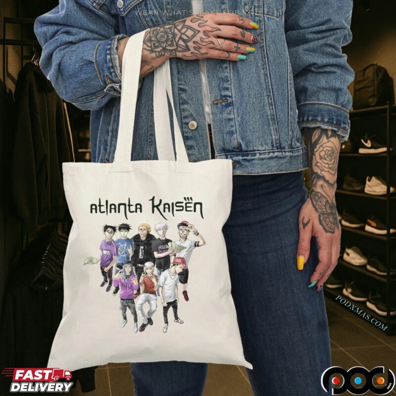 Atlanta Kaisen Anime Hip Hop Mashup T Shirt
