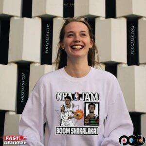 Victor Wembanyama San Antonio Spurs NBA Jam Boom Shakalaka T Shirt