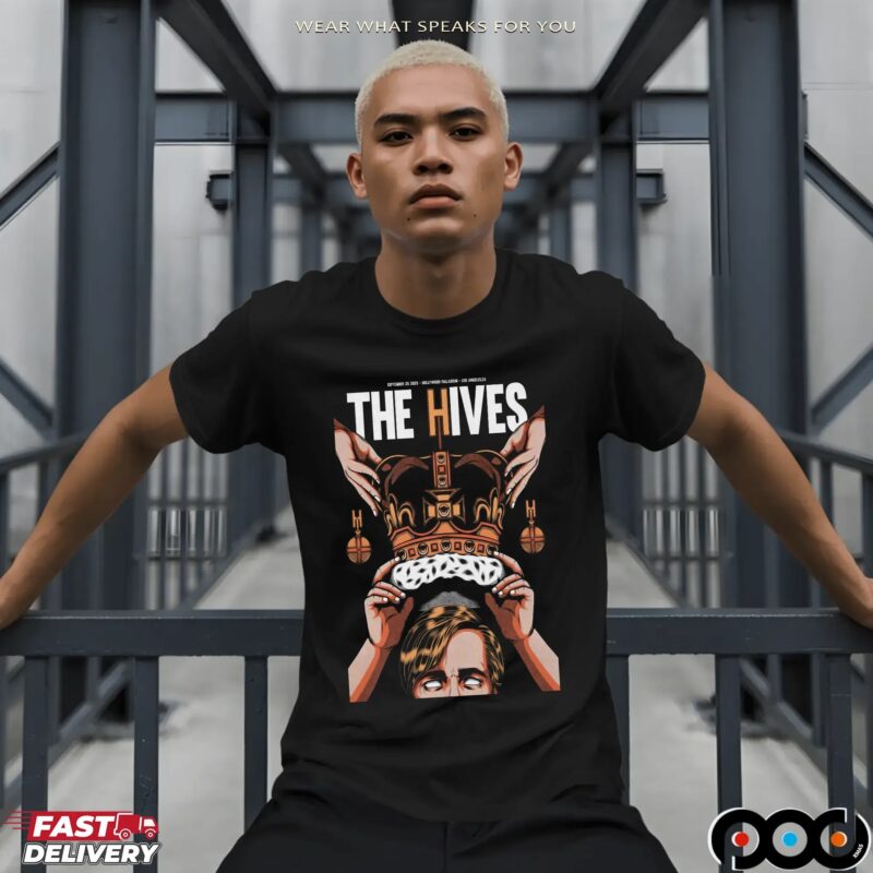 The Hives The Hollywood Palladium Hollywood California Sep 2025 Poster T Shirt
