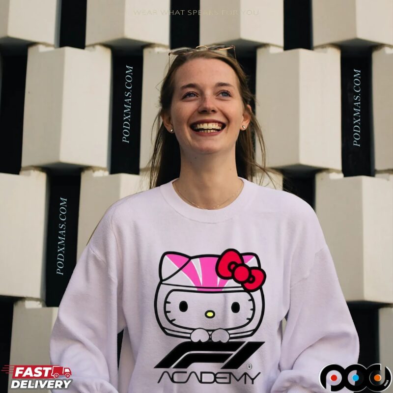 Hello Kitty And Friends X F1 Academy Mashup 2025 T Shirt