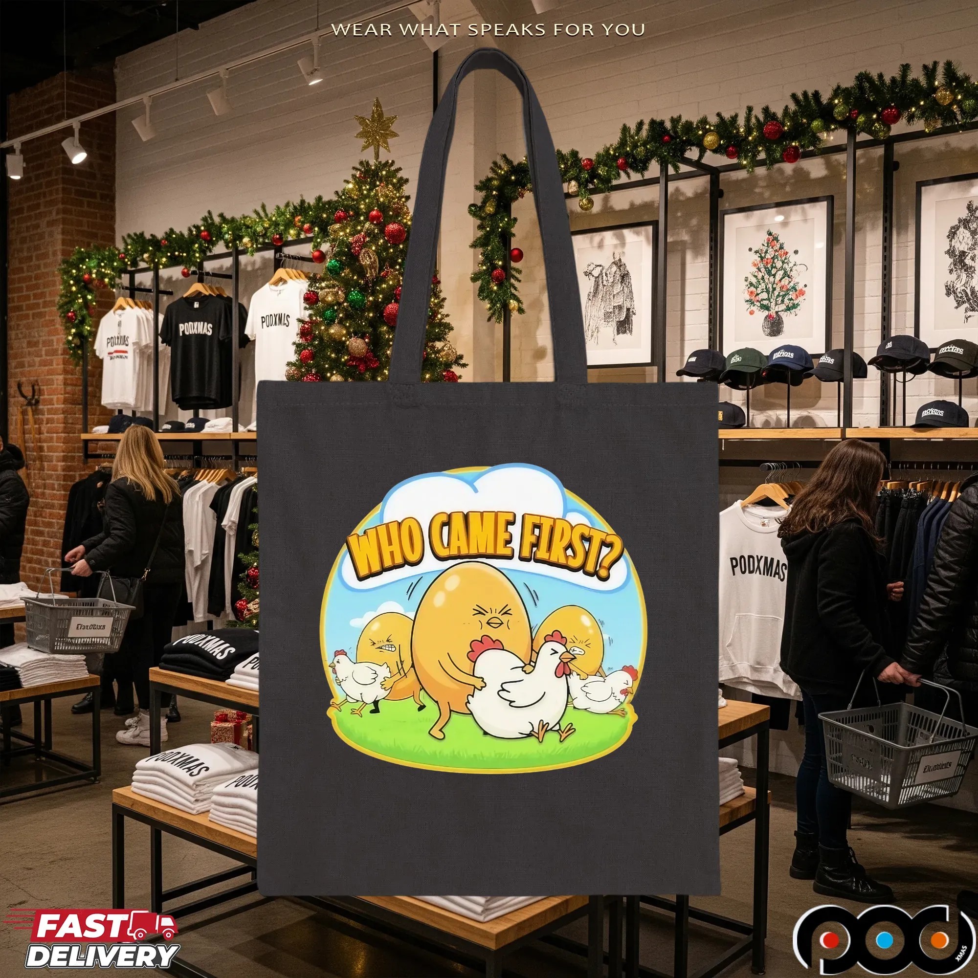 Who Came First Egg Chicken T Shirt