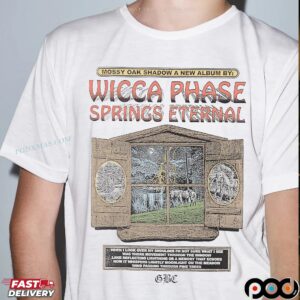 Wicca Phase When I Look Over My Shoulder Mystic Window T Shirt