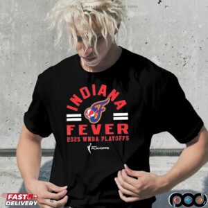 Wnba Indiana Fever 2025 Playoffs Worlds Collide T Shirt
