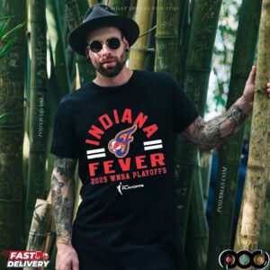 Wnba Indiana Fever 2025 Playoffs Worlds Collide T Shirt
