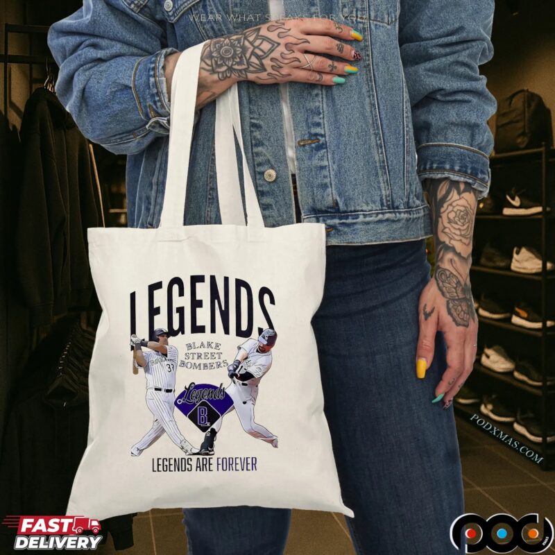 Colorado Rockies Blake Street Bombers Legends Are Forever Blake Street Bombers T Shirt Colorado Rockies Blake Street Bombers Legends Are Forever Blake Street Bombers T Shirt