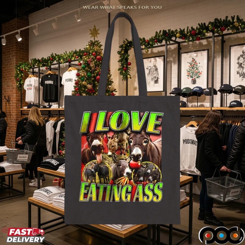 Donkey I Love Eating Ass 90s Bootleg T Shirt
