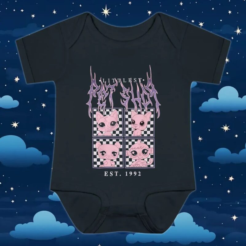Littlest Pet Shop Grid Metal T Shirt