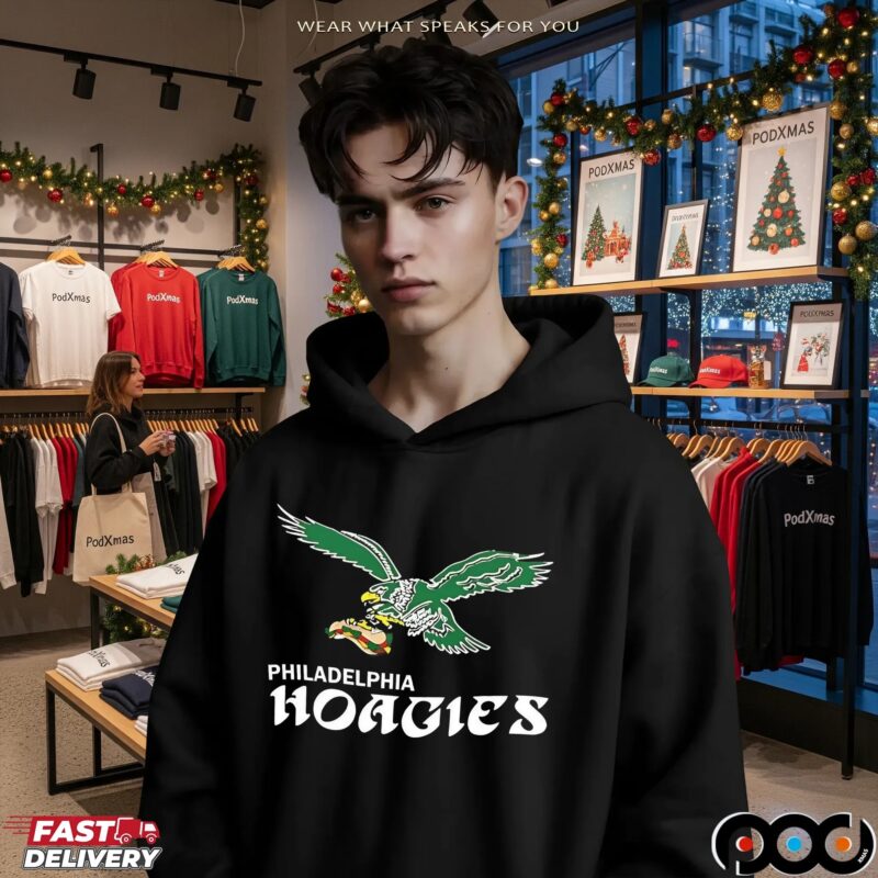 Philadelphia Hoagies Philly Eagles For Football And Sandwich Fans Mashup T Shirt