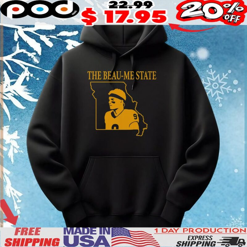 The Beau-me State Map T Shirt