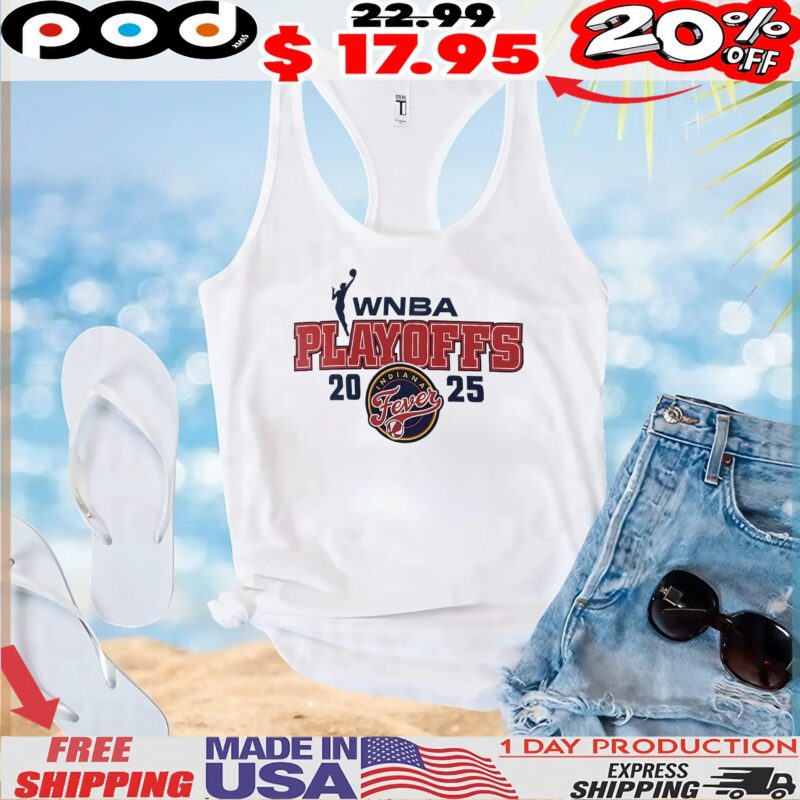 Indiana Fever 2025 WNBA Playoffs T Shirt