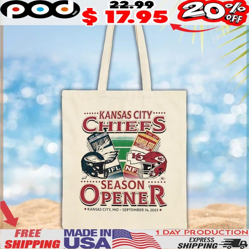 Kansas City Chiefs Vs Philadelphia Eagles September 2025 Home Season Opener Helmet T Shirt