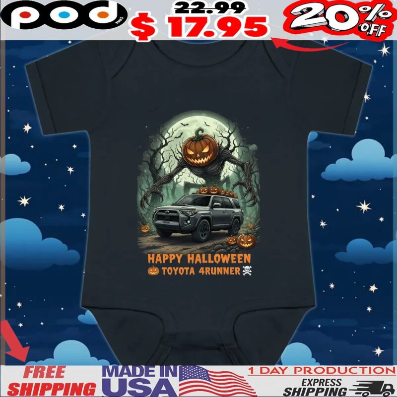 Happy Halloween Toyota 4runner T Shirt Happy Halloween Toyota 4runner T Shirt