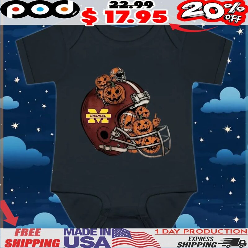 Merkel Helmet Spooky Halloween T Shirt