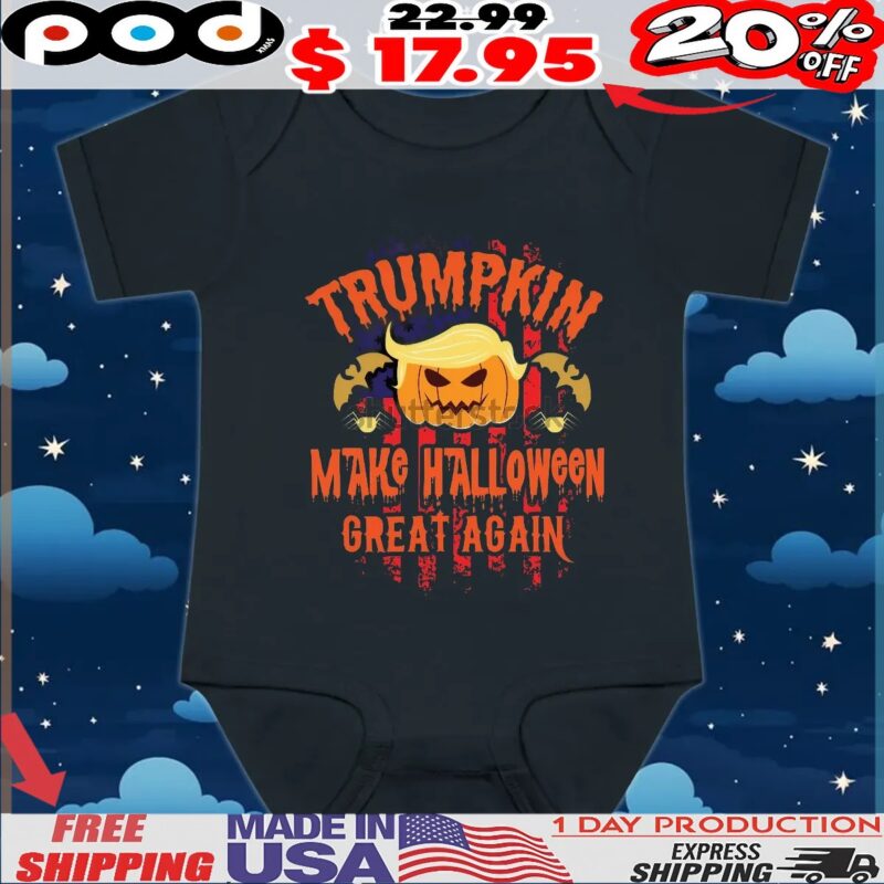 Trumpkin Make Halloween Great Again Flag 2025 T Shirt
