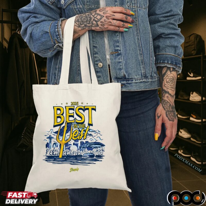 Seattle Baseball Best In The West 2025 T Shirt Seattle Baseball Best In The West 2025 T Shirt