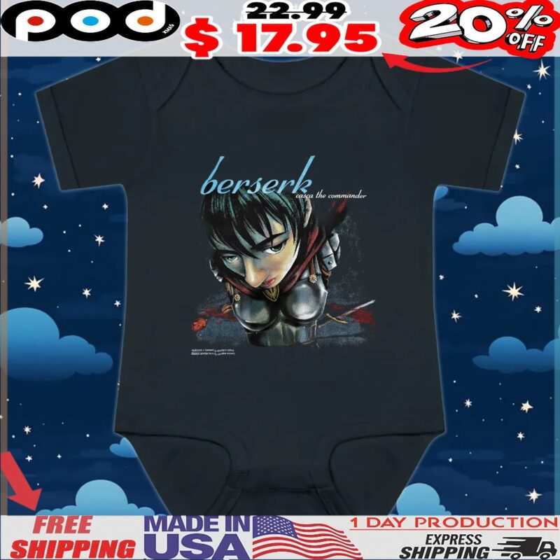 Berserk X Deftones Casca The Commander T Shirt
