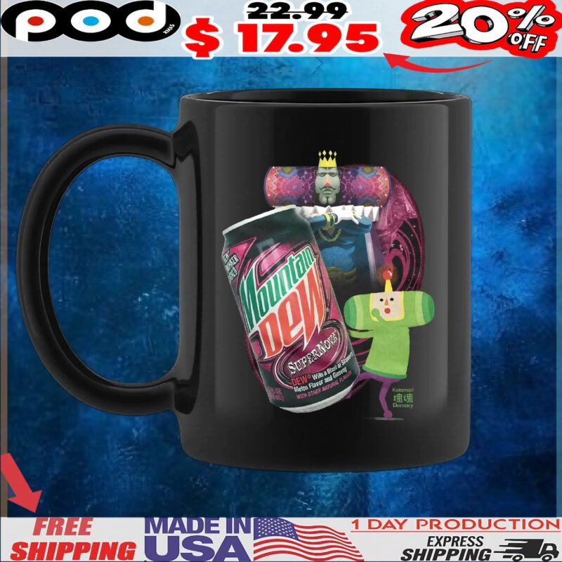 The Prince Katamari Damacy King of All Cosmos Mountain Dew Supernova T Shirt