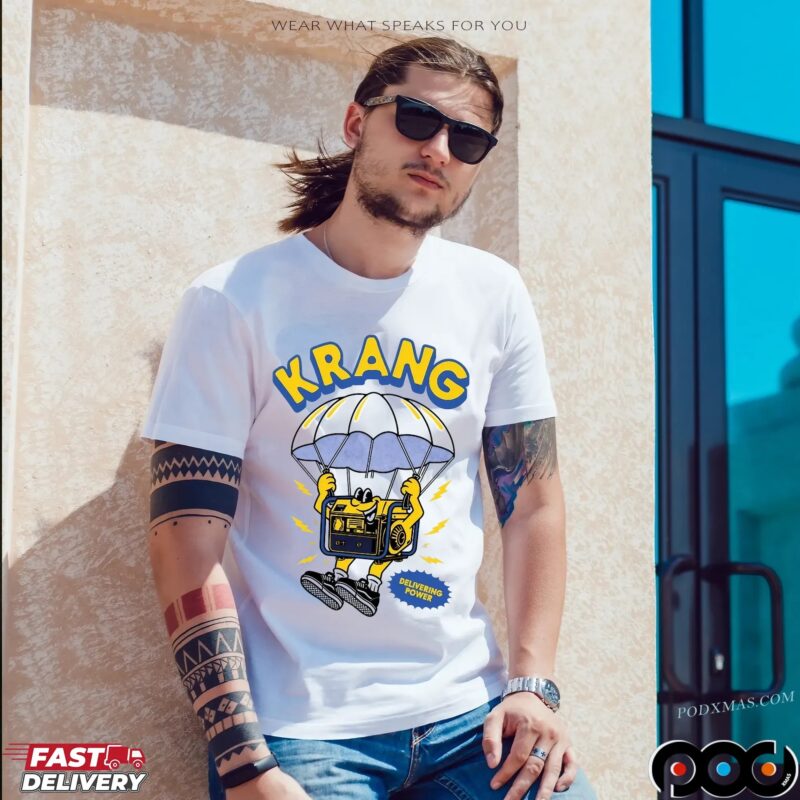 Krang Delivering Power T Shirt